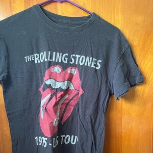 The Rolling Stones Black and Red t shirt